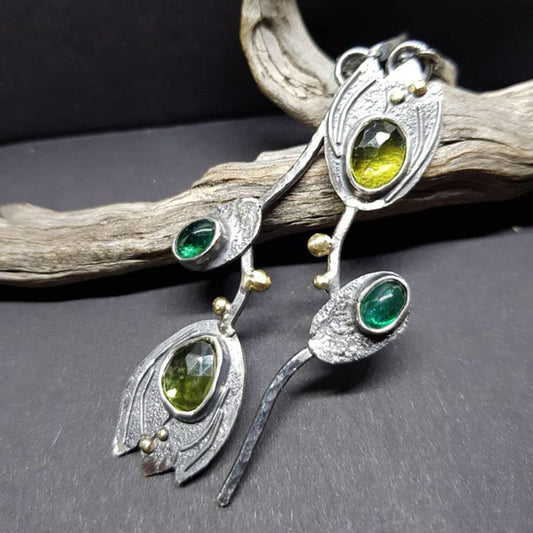 Women's Creative Geometric Asymmetric Handmade Earrings