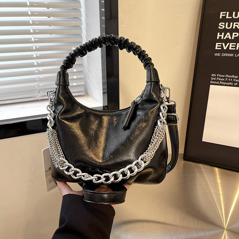 Pleated Crossbody