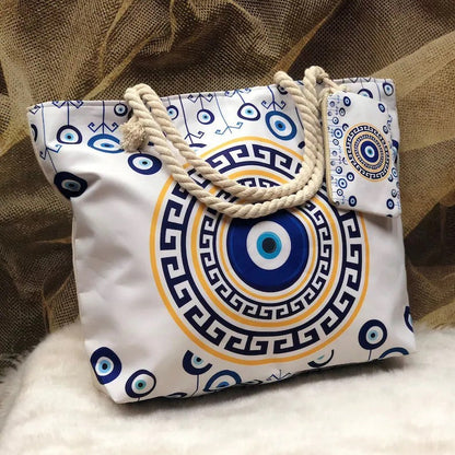 Bolso de hombro costero para mujer Devil's Eye