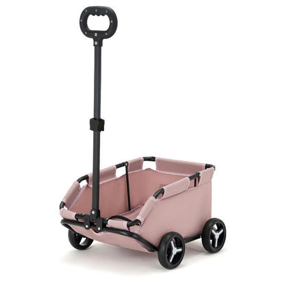 Cochecito para mascotas, carrito para perros y gatos, carrito pequeño para mascotas, carrito de almacenamiento plegable portátil