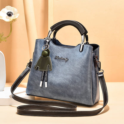 Einfache Retro Kleine Handtasche Damen