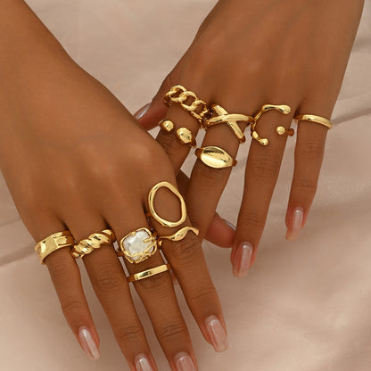 Persönlichkeitsgeometrie Spezial-Interesse Design Hochwertiger Ring