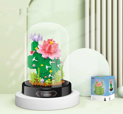 Juguetes de decoración de rosas con ensamblaje de partículas pequeñas