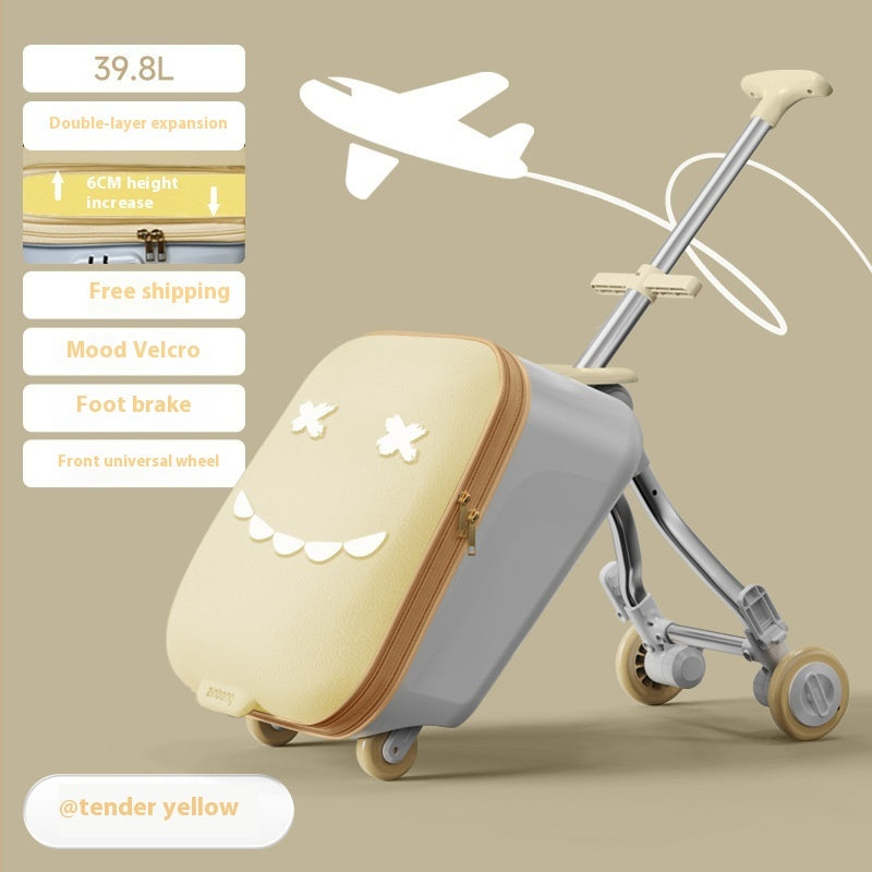 Children's Riding And Boarding Machine Trolley Case
