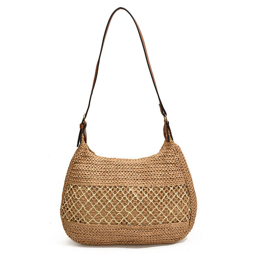 Bolso bandolera de paja