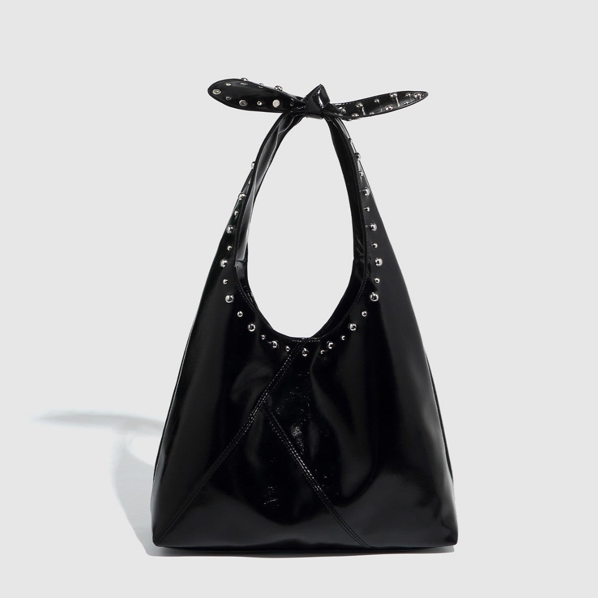 Modern Rivet Accent Tote
