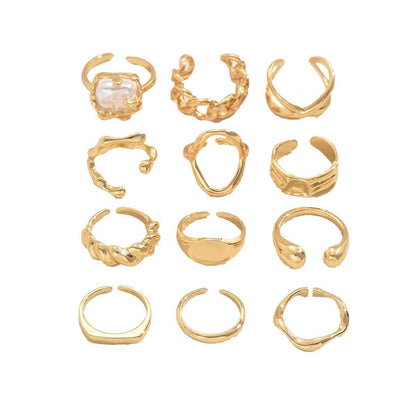 Persönlichkeitsgeometrie Spezial-Interesse Design Hochwertiger Ring