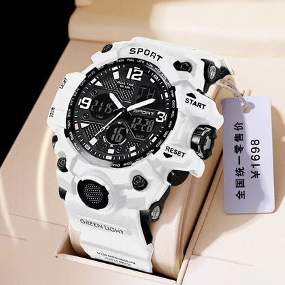 Reloj de Comercio Exterior, Tecnología Negra, Estudiante de Secundaria, Moderno, Deportivo, Luminoso, para Niños, Reloj Electrónico Transfronterizo