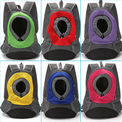 Mochila para mascotas, mochila para perros, bolsa de viaje práctica para perros, suministros para mascotas