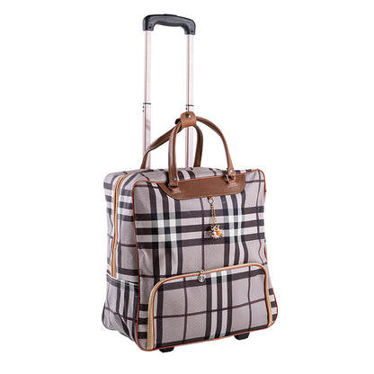 Estuche de viaje con ruedas de PU