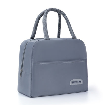 Twill-Lunchtasche für Büroangestellte, tragbare Isoliertasche