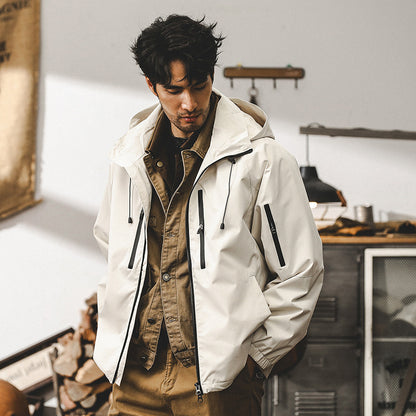 Amerikanischen Retro Outdoor Outdoor Jacke Mantel Männer
