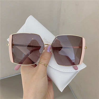 Neue Sonnenbrille mit doppelten Augenbrauen für Damen