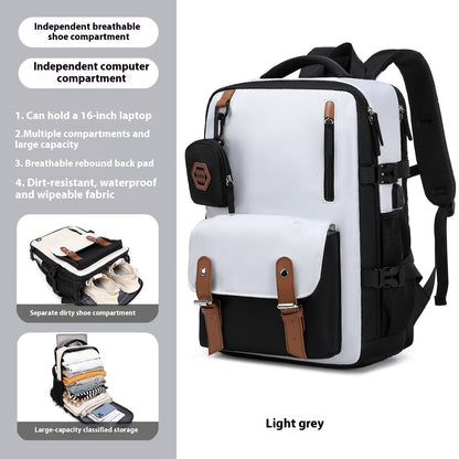 Universal-Schultasche mit großer Kapazität für Reisen und Campus