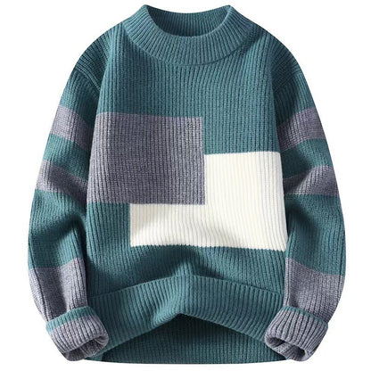 Lockerer und untätiger Strickpullover für den Winter für Herren