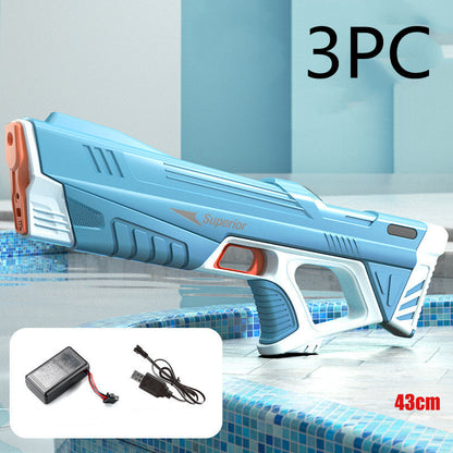 Sommer Vollautomatisches elektrisches Wasserpistolenspielzeug Induktionswasserabsorbierendes High-Tech-Burst-Wasserpistolen-Strand-Outdoor-Wasserkampfspielzeug