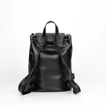 Lässiger Rucksack aus Rindsleder