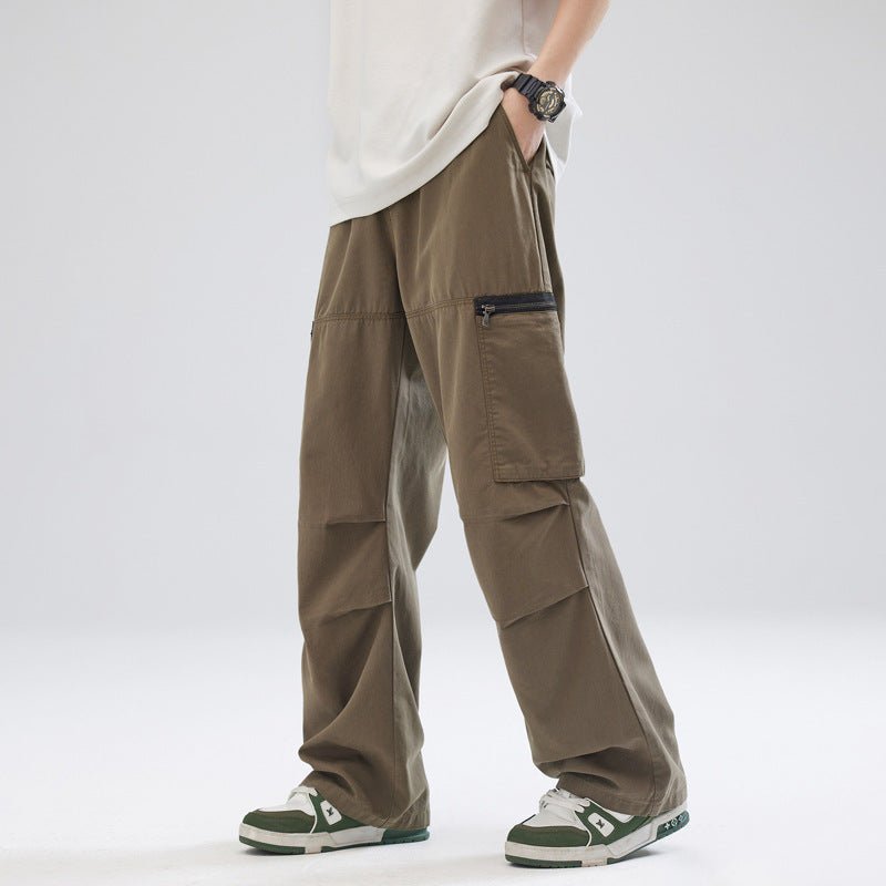 Summer American Straight Casual Pants Men - BAGMODA