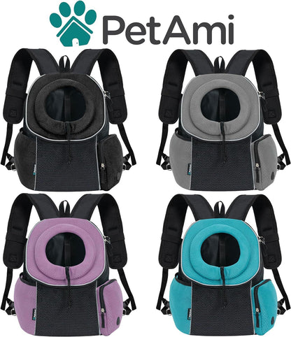 Bolsa de transporte para perros, mochila portátil de viaje, transpirable, para exteriores, suministros para mascotas.