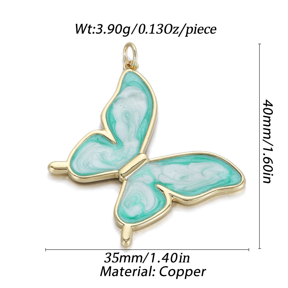 Animal Series Pendant Drop Oil Inlaid Zircon Diy Bracelet Necklace