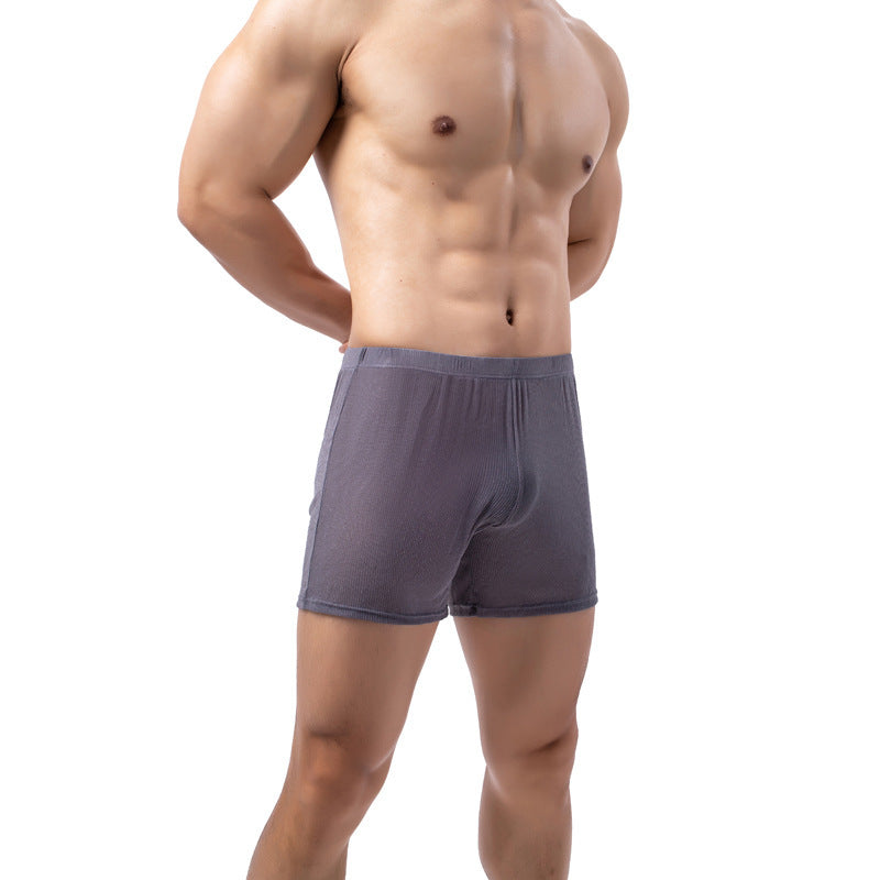 New Men's Leggings Solid Color Fully Transparent Underwear