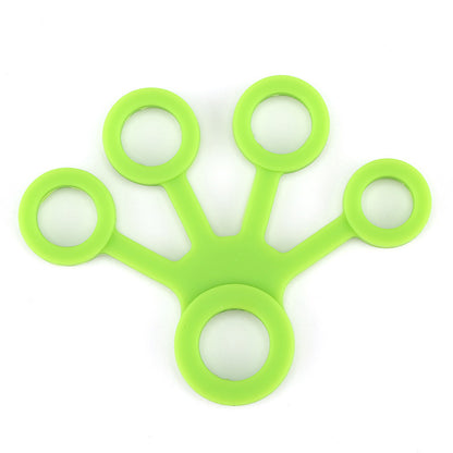 Dispositivo de agarre de silicona para ejercitar los dedos, ejercitador de agarre de mano para artritis, fortalece el entrenamiento de rehabilitación y alivia el dolor.