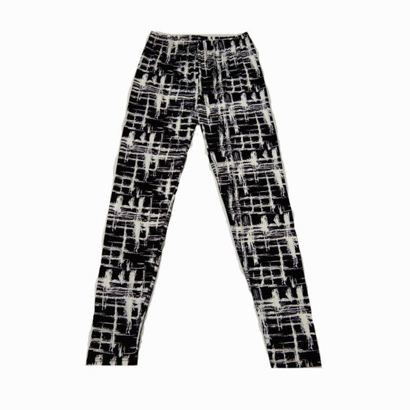 Thin Elastic Tight Milk Silk Pants For Women In Spring