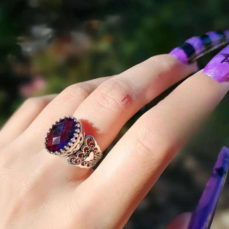 Women's Ring Retro Simple And Exaggerated Personality