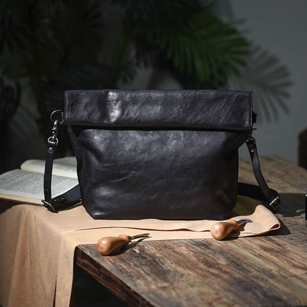 Vintage Tanned Leather Handmade