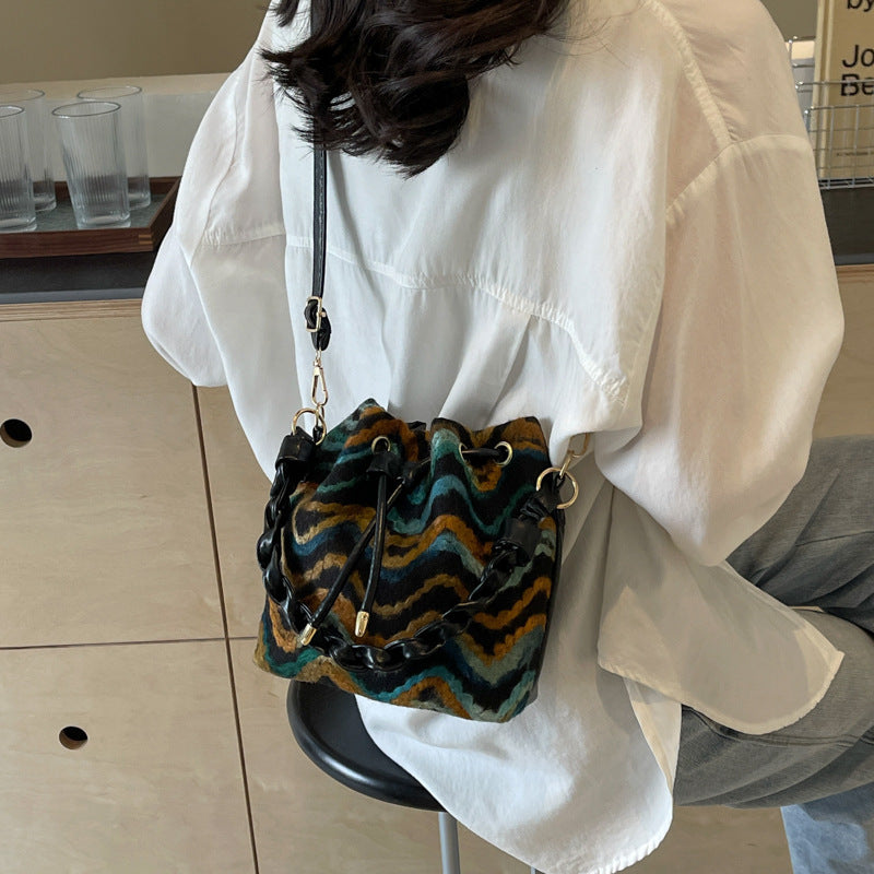Corrugated Shoulder Bag