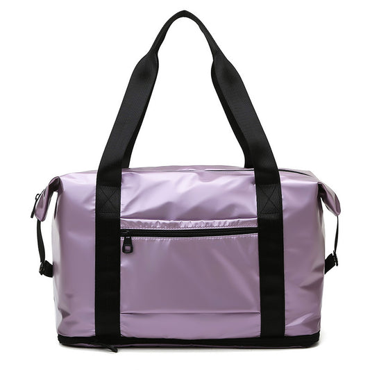 New Single-layer Expandable Trolley Travel Handbag