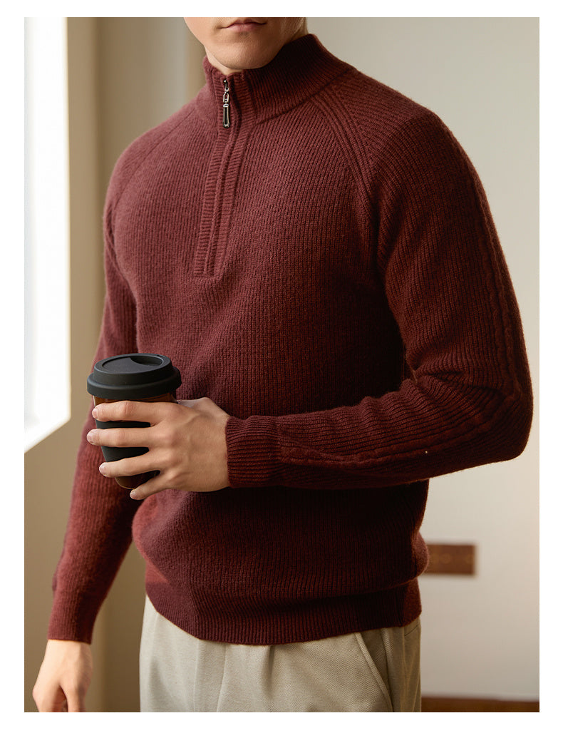 Pure Wool Sweater Winter New Casual Sweater
