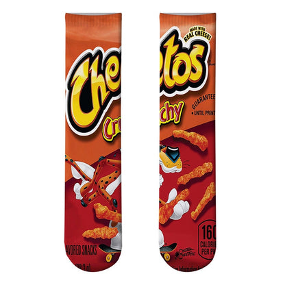 Harajuku Kawaii Socks Man Cotton Cartoon Food Print