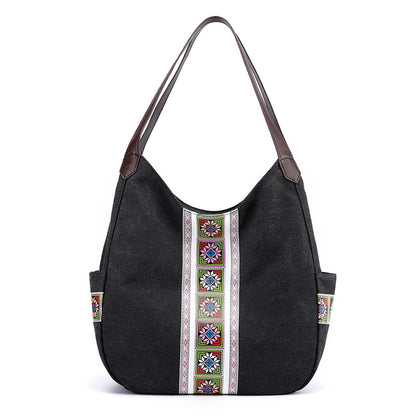 Damentasche Canvas Tasche tragbare Umhängetasche
