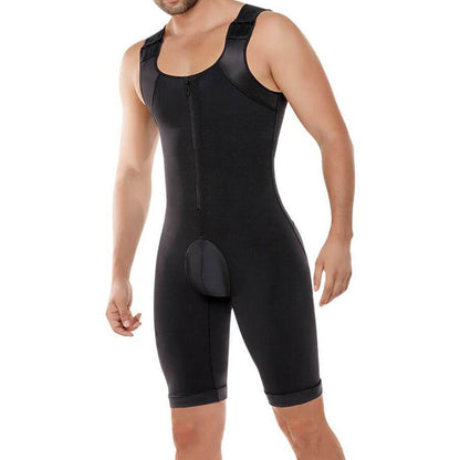 Peach Pants Jumpsuit Lift Body Shape For Men - BAGMODA