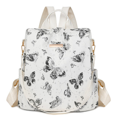 Butterfly Printed Shoulder Backpack