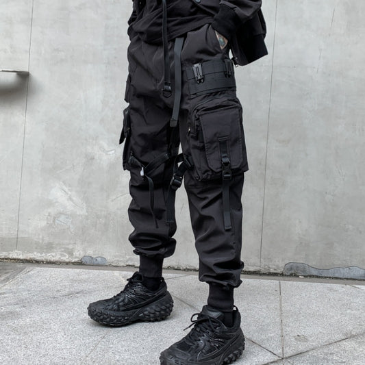Functional Leggings Casual Pants Overalls Men - BAGMODA