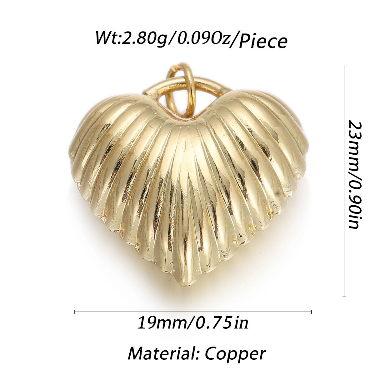 Love Drop Oil Pendant Micro-inlaid Diy Bracelet Necklace Accessories