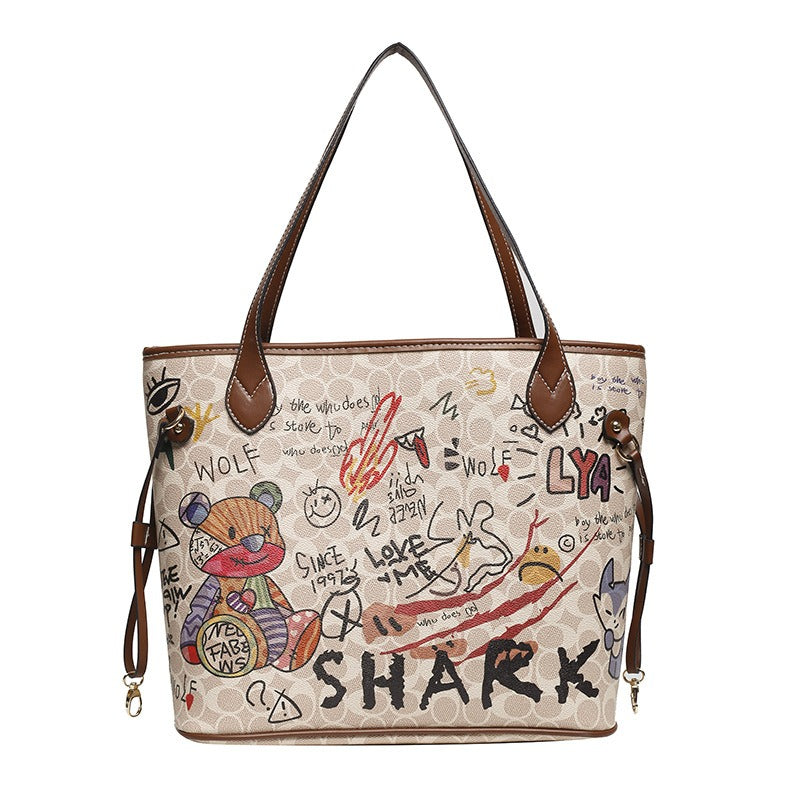 Cartoon Bear Graffiti - BAGMODA