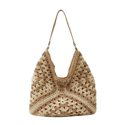 Woven Chic Tote - BAGMODA