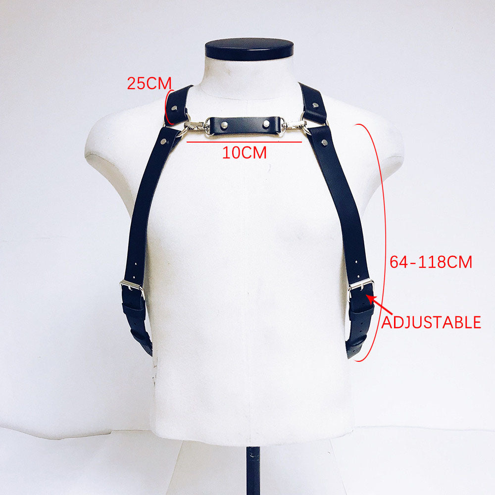 Leather Bound Straps For Men's Clothing