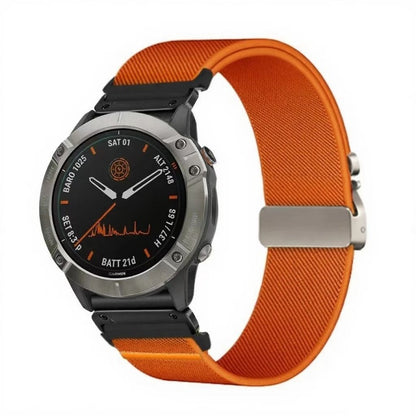 Correa de reloj tejida con cordón elástico para hombre