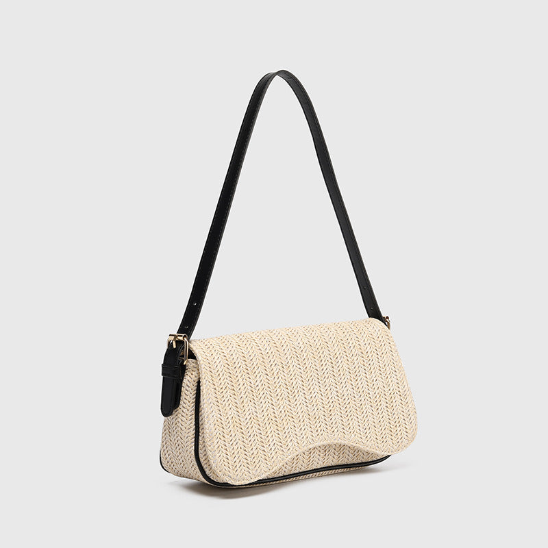 Strohtasche Damen Umhängetasche