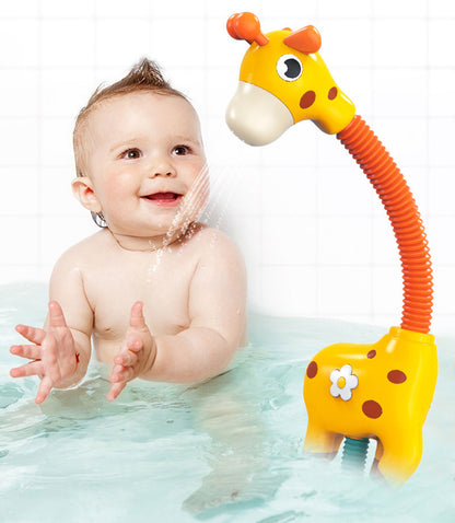 Kinder Badespielzeug Elektrische Cartoon Giraffe Dusche Baby Spray Badewanne Spielzeug Pädagogisches Spiel Spiel Strand Spielzeug