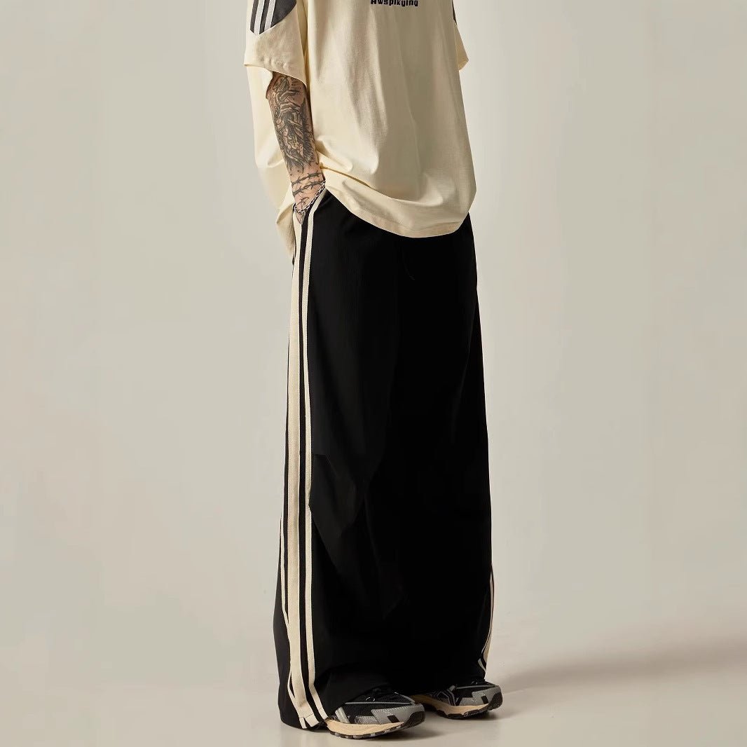 Summer New Wide Leg Climbing Pants Men - BAGMODA