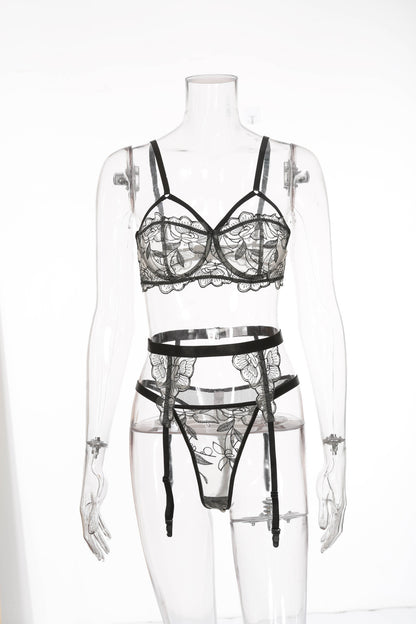 Damen Spitze Perspektive Sexy Wimpern Erotikanzug