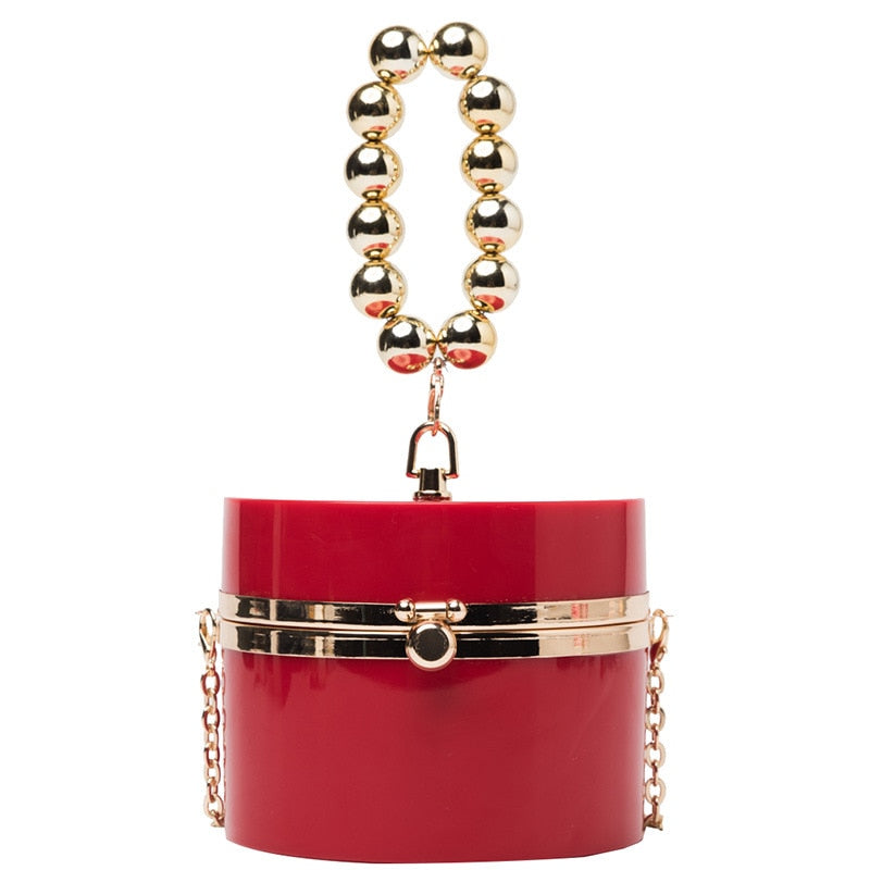 Diamond Acrylic Party Clutch