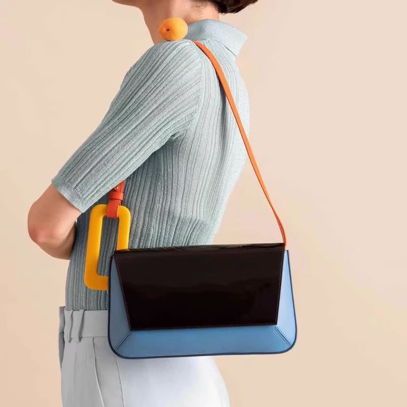 Geometric square bag