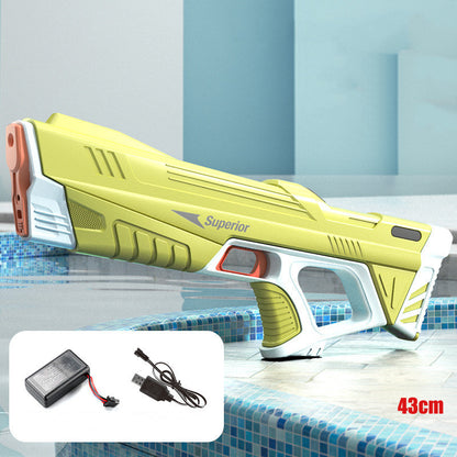 Sommer Vollautomatisches elektrisches Wasserpistolenspielzeug Induktionswasserabsorbierendes High-Tech-Burst-Wasserpistolen-Strand-Outdoor-Wasserkampfspielzeug