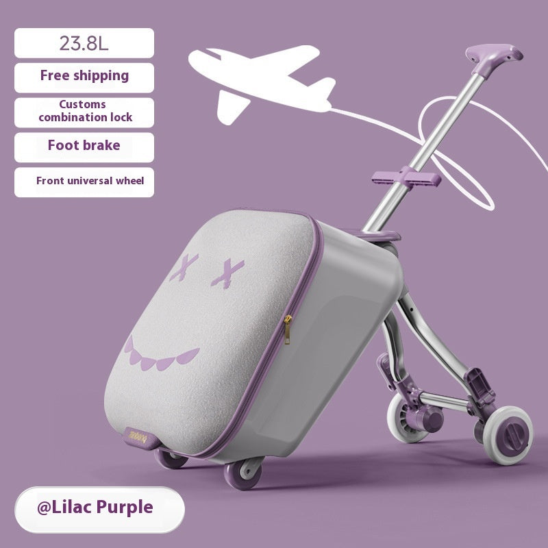Children's Riding And Boarding Machine Trolley Case